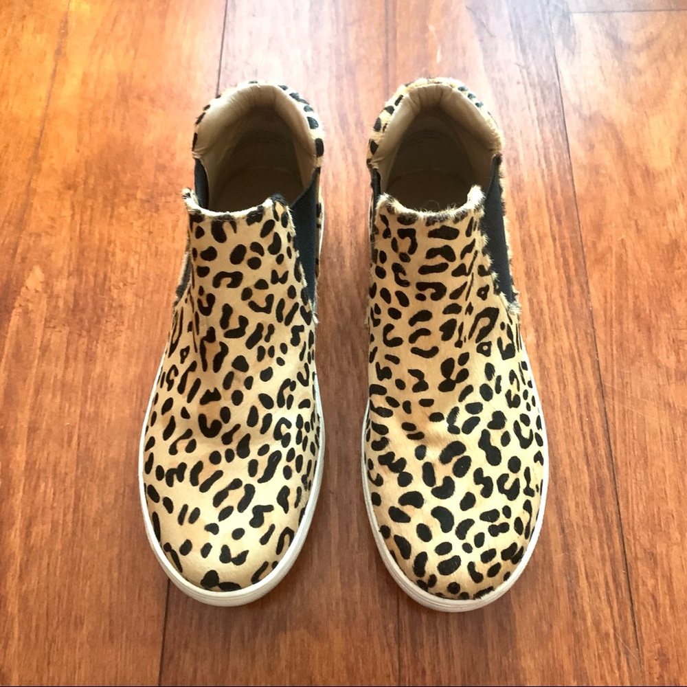 Matisse leopard slip on sneakers
